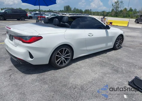 2024 BMW 430I из США, поврежденный, VIN WBA23AT0XRCP77702